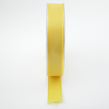 Nastro mm.25 m.50 TAFFETA giallo