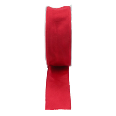 Nastro mm.40 m.25 TAFFETA AN. rosso