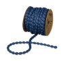 Cordino mm.08 m.15 POMPON blu