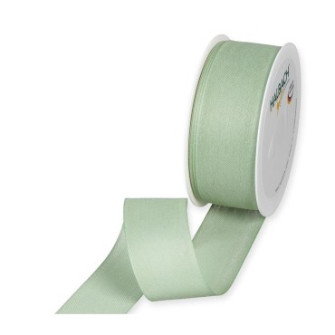 Nastro mm.40 m.25 COTTON LOOK menta