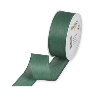 Nastro mm.40 m.25 COTTON LOOK verde