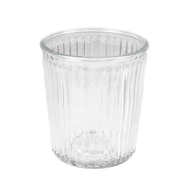 Vaso vetro d.13 trasparente