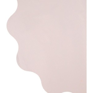 Sottov. CP d.60 DOTS NACRE' bianco (pz.50)