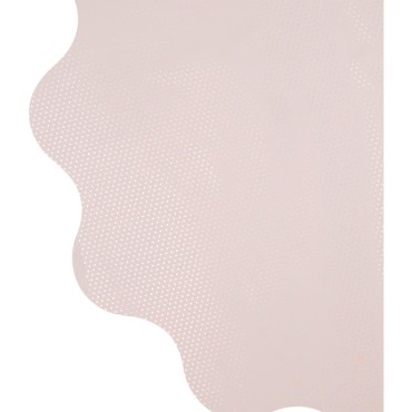 Sottov. CP d.60 DOTS NACRE’ bianco (pz.50)