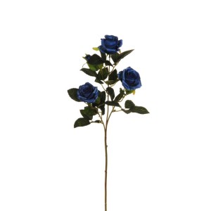 Rosa ramo cm.69 blu