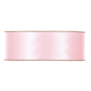 Nastro mm.25 m.50 RASO rosa