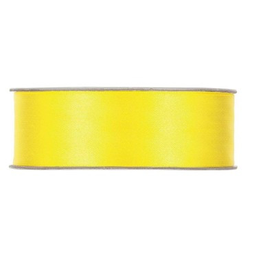 Nastro mm.25 m.50 RASO giallo