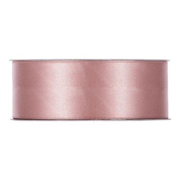 Nastro mm.25 m.50 RASO rosa scuro