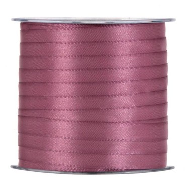 Nastro mm.10 m.100 RASO rosa scuro