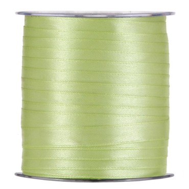 Nastro mm.10 m.100 RASO lime