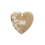 Cuore mm.55 brown (pz.16)