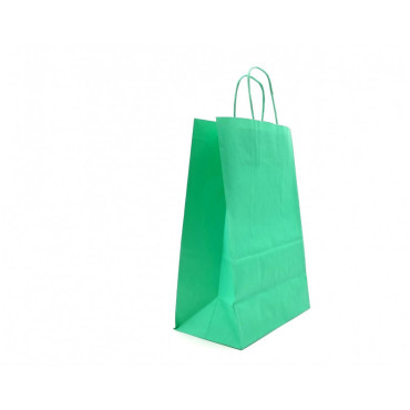 Shopper 26×36 carta col. verde acqua (pz.25)