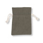 Sacchettino cotone 17x24 grigio (pz 10)