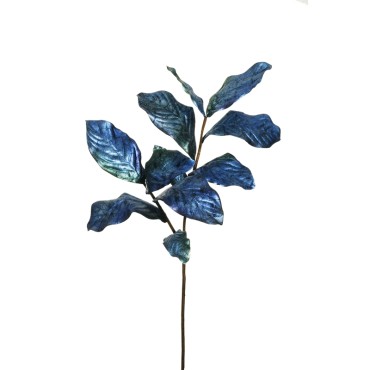 Magnolia foglie cm. 78 blu