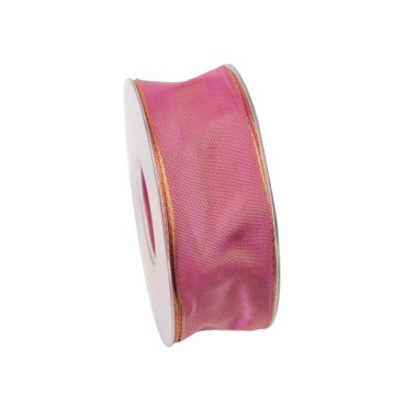 Nastro mm.40 m.25 TAFFETA AN. Fucsia