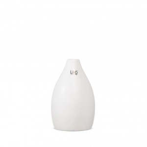 BB-Vaso ceramica d.10 h.16 bianco