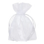 Sacchettino organza 07x10 bianco (pz 10)