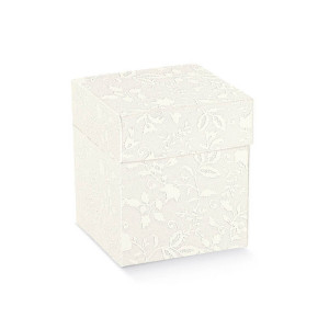 Scatola 10x10 h.09 bianco (pz.10)