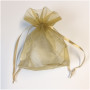 Sacchettino organza 16x16 oro (20 pz)