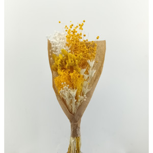 Bouquet erbami BIANCO-GIALLO mixed (gr.125)