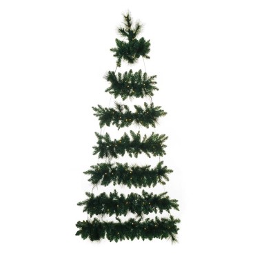 Albero h.210 con LED verde