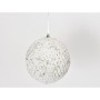 Pallina PVC 15 bianco glitter