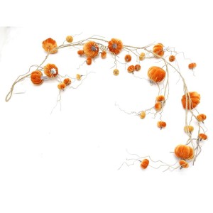 Zucca garland cm.166 arancione