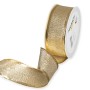 Nastro mm.40 m.25 ORO LUREX oro