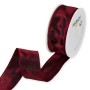 Nastro mm.40 m.25 TAFFETA AN. Bordeaux