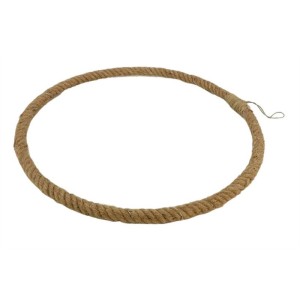 Anello corda d.80 naturale