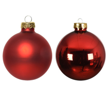 Pallina V 06 christmas red (pz.20)