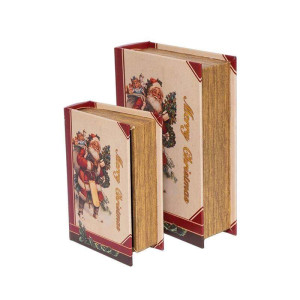 Scatola libro legno 19x27 (set 2)