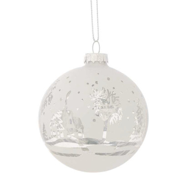 Pallina VD 10 albero bianco