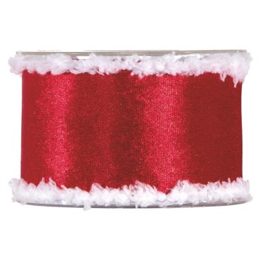 Nastro mm.63 m.10 RED FUR EDGES