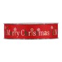 Nastro mm.25 m.10 MERRY XMAS rosso