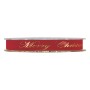 Nastro mm.15 m.10 GOLD M.XMAS rosso