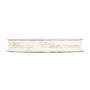 Nastro mm.15 m.10 GOLD M.XMAS crema