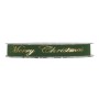 Nastro mm.15 m.10 GOLD M.XMAS verde