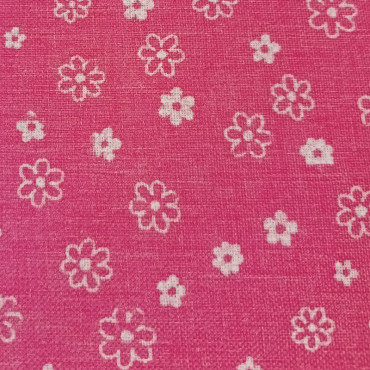 Bobina T 0,51×05 CANVAS MARGHERIATA rosa