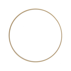 Cerchio metallo d.30 oro