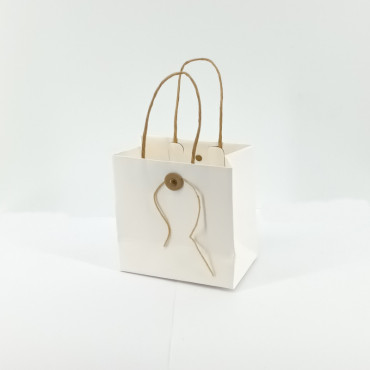 Shopper lock 14×14 bianco (pz.10)