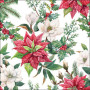 Tovagliolo carta 33×33 poinsettia (pz.20)