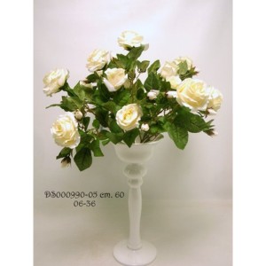 Rosa Jade 15 fiori crema