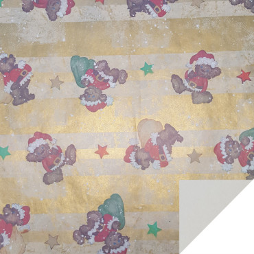 Fogli happy bear 70×100 (pz.25) oro