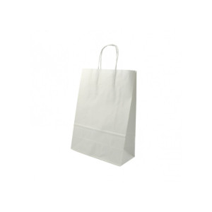 Shopper 16x21 carta bianco (pz.25)