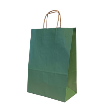 Shopper 36×41 carta col. verde (pz.25)