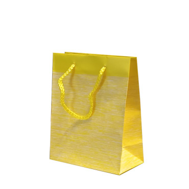 Shopper melange 16×19 giallo (pz.12)