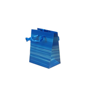 Shopper foulard 10x12 blu (pz.12)