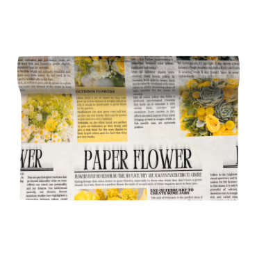 Bobina DF 0,78×9 DECOF.NEWS PAPER giallo