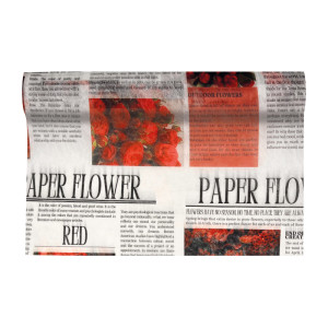 Bobina DF 0,78x9 DECOF.NEWS PAPER rosso